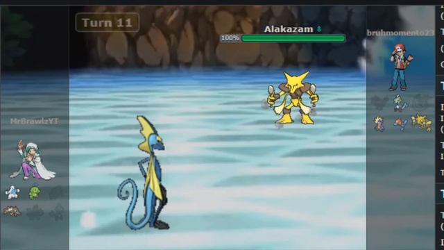 Beating OU mon with RU mon and with.... смотреть онлайн