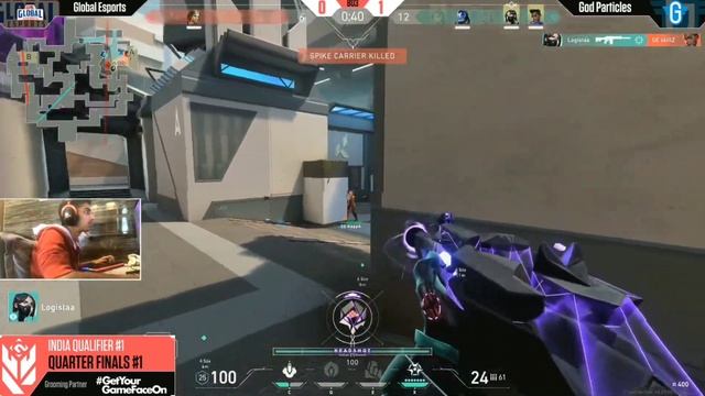 Kappa Insane 4k Clutch 🔥 | GE VS GP | VCC Indian Qualifiers 1 | *CASTERS GONE MAD* смотреть онлайн
