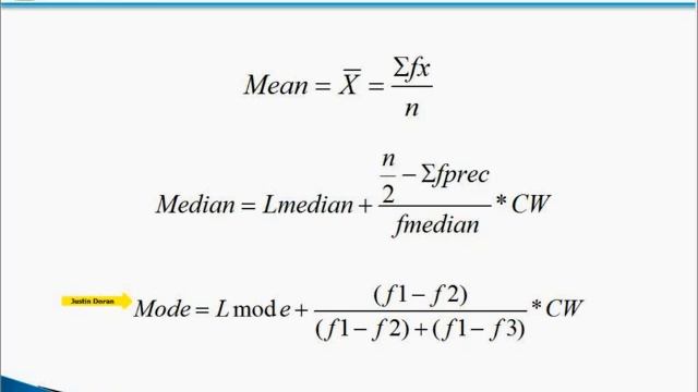 EC2103: Tutorial 2 - Calculating the Measures of Central Tendency, Distribution and Shape Part 1 смотреть онлайн