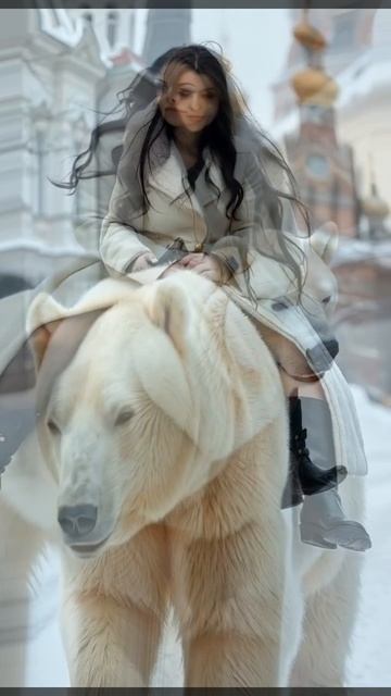 Девушка на медведе смотреть онлайн