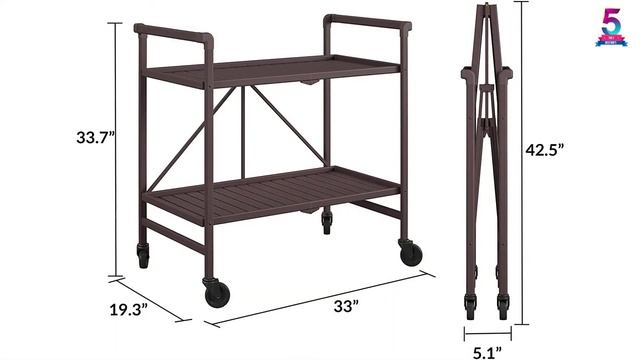 Top 5 Best Serving Carts in 2021 Reviews Buyer’s Guide смотреть онлайн