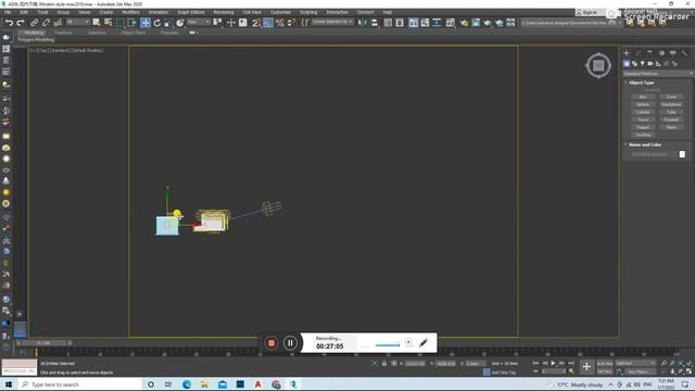 3D Max Modeling Tutorial | Editable poly & Spline modeling #3dmax/advance designer/mohd gulshad/ad смотреть онлайн