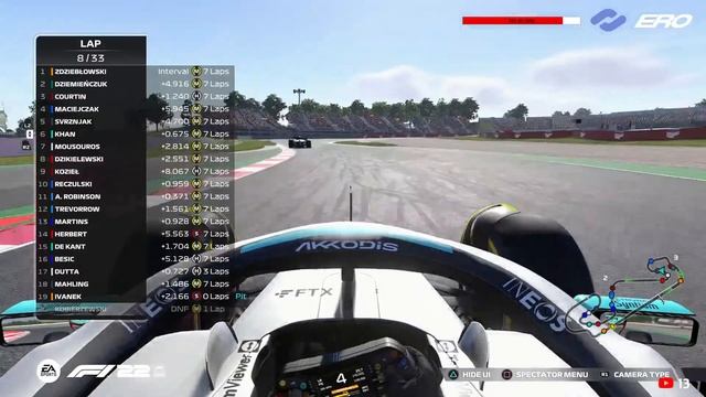 F1 22 - ERO PC DEBUT DRIVERS RACE - SPANISH GP смотреть онлайн