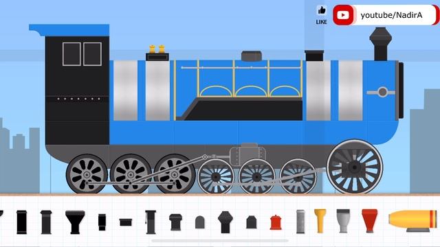 Labo Brick Train - Labo Lado - Polar Express - Brick Train - Labo Train - Blue Polar Exp #097 🚂🚂 смотреть онлайн