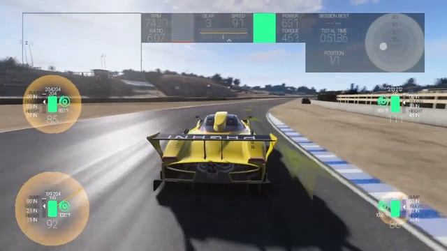 Project Cars Laguna Seca GT3 1.21.096 смотреть онлайн