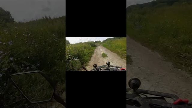 Покатуха на квадрике. Чуть не перевернулся😱😨 смотреть онлайн