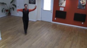 How To Dance Quick Step Quarter Turn Right