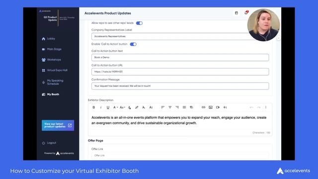 How to Customize your Virtual Exhibitor Booth смотреть онлайн