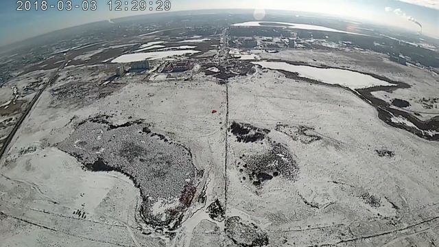 03.03.18. Спираль на параплане. смотреть онлайн