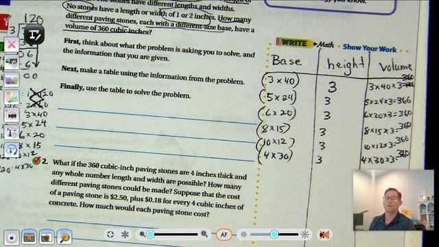 5th Grade GO Math: Lesson 11.10 Problem Solving-Compare Volumes pages 503-506 смотреть онлайн