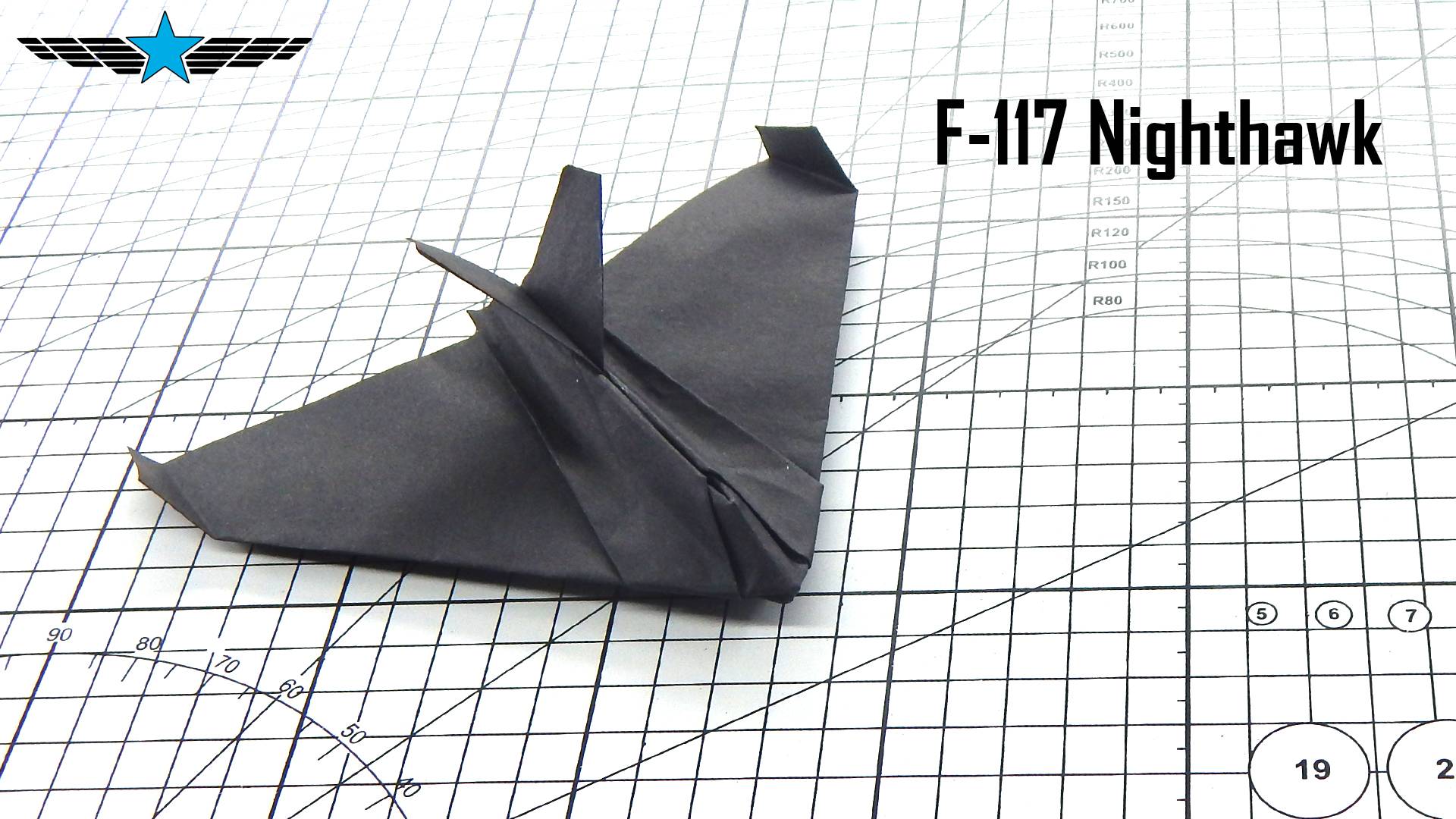 Бумажная модель F-117