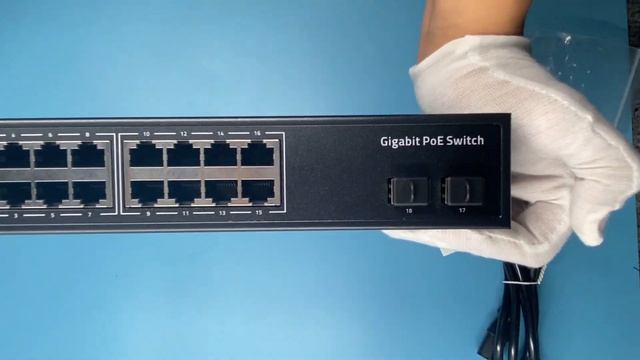 【GZCOM】 GZM 1000 2F16P,18-Port Gigabit PoE Switch 300W 10/100/1000Mbps PoE Port смотреть онлайн
