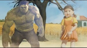 Халк в Игре кальмара. Hulk in Squid game