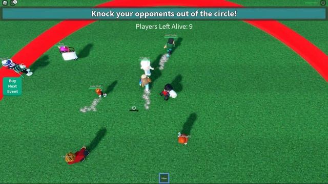 Играю в Не выходи из круга в РОБЛОКС!! смотреть онлайн