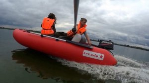 Лодка Звезда 360 Китобой и Меркури 5 сил 2 такта