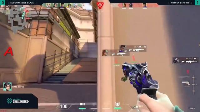Oxygen vs SuperMassive Blaze All HIGHLIGHTS UPPER VALORANT VCT Challengers 1 Turkey Stage 3 смотреть онлайн