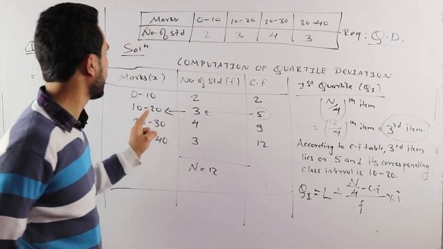 Quartile Deviation in Nepali (Continuous Series) || Statistics смотреть онлайн