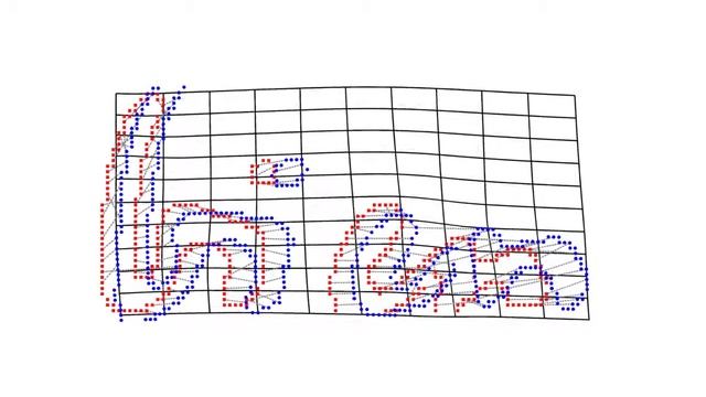 Thin plate spline transformation applied to shape matching смотреть онлайн