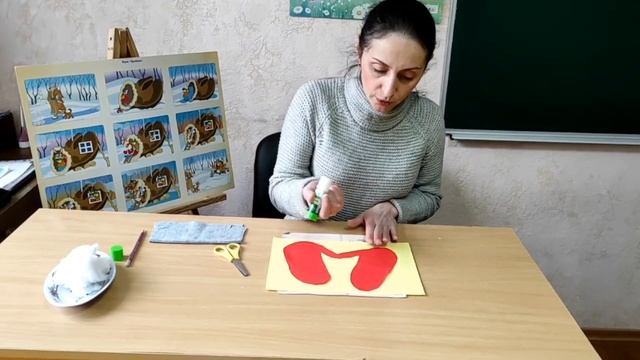 Образотворча діяльність аплікація:"Рукавички"(середня група) смотреть онлайн