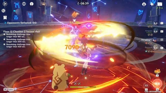 New 2.1 Spiral Abyss Floor 12: C0 Ayaka Freeze and C0 Baal National Team | Genshin Impact смотреть онлайн