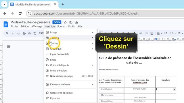 Comment faire une signature sur Google Doc смотреть онлайн