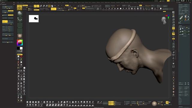 sculpt loki in zbrush 1 смотреть онлайн