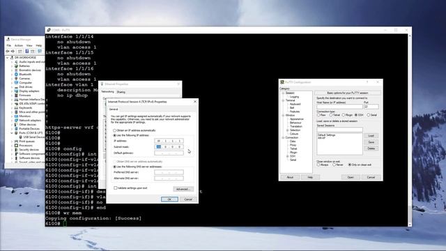 Getting Started with Aruba CX 6100 Series Switches using CLI смотреть онлайн