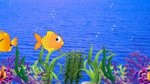 Lullabу and Calming Undersea Animation. Aquarium lullaby _  Baby Sleep Music. Soothing Fishes