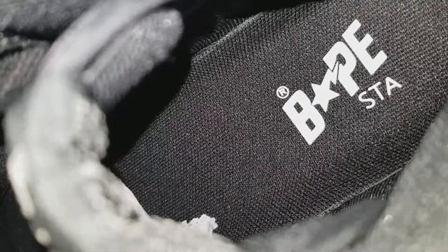 UNBOXING BAPESTAS BATHING APE BAPE SHOES REVIEW смотреть онлайн