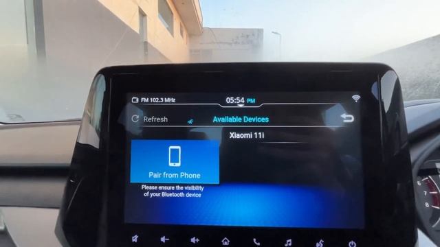How to CONNECT BLUETOOTH in the Music System of BREZZA 2022 TOP MODEL ZXI+!! Bluetooth Connection| смотреть онлайн