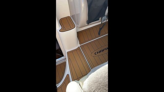 2005 Chaparral Signature 290 Swim Step&Cockpit Boat EVA Faux Teak Deck Floor Pad смотреть онлайн