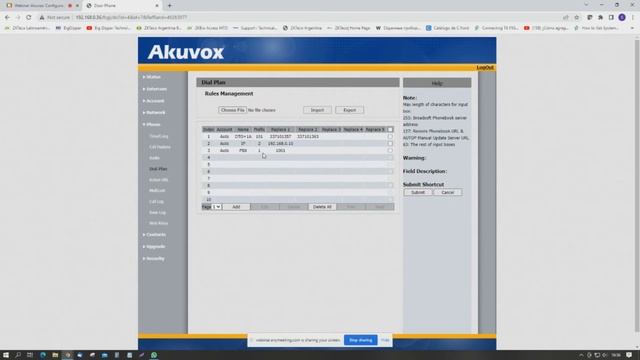 Webinar Cygnus-Akuvox: Configuración / Marcha R20K + Lector Esclavo Y Administración En Nube