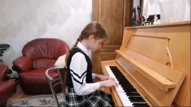 Кутыгина Мария 1класс. Ю. Алябьев Осенняя песенка. Словацкая нар.песня Тыном-таном. смотреть онлайн