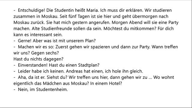 Ein Grammatischer Fehler|  Lektion 6  Andruschtschenko