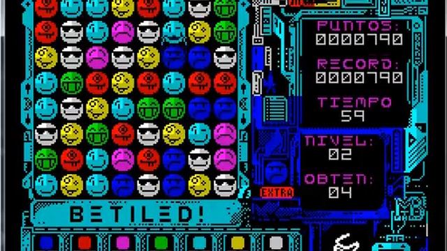 BeTiled - ZX Spectrum Sinclair - emulador vbSpec 1.80 - probado Windows 7 x64 смотреть онлайн