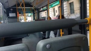 Киевский автобус Mercedes Benz Citaro бортовой номер 2522 маршрут номер 7 обратно.