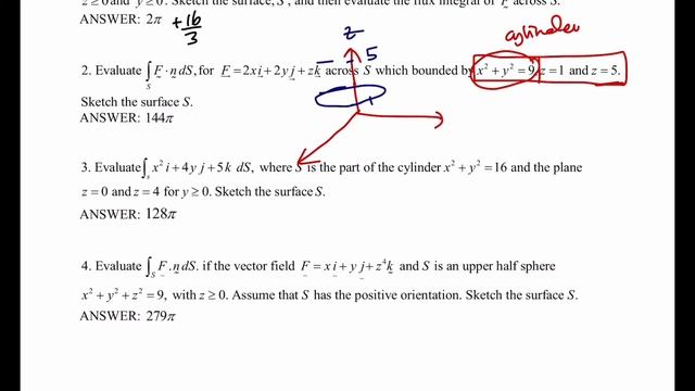 Draw surface in 3D (for surface and volume integral) смотреть онлайн