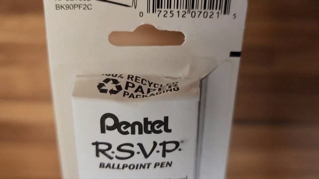 Pentel RSVP Ballpoint Pen, (0.7 mm) Fine Line, Blue Ink, 2 Pack смотреть онлайн