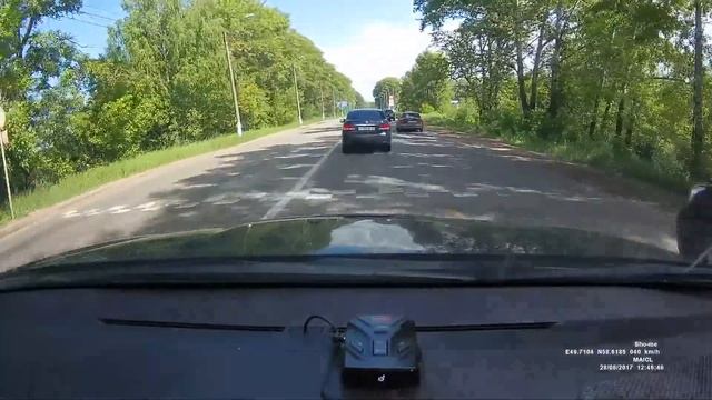 ShoMe Lite Signature Vs Кордон М2 в спину, режим Город