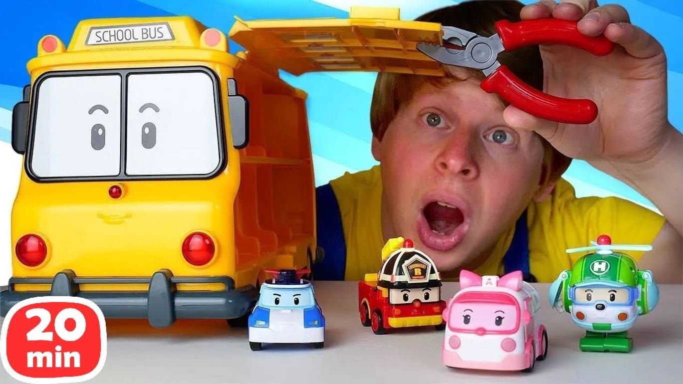 Автомастерская Саши. Игры про машинки для мальчиков. смотреть онлайн