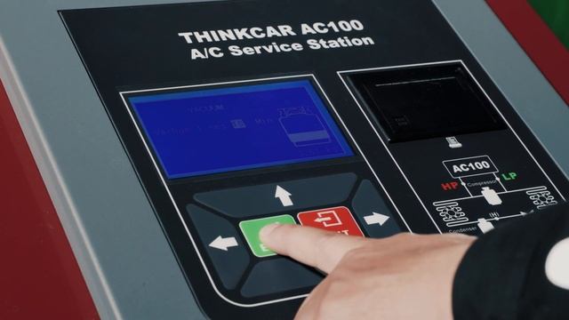 THINKCAR AC100 A/C Service Station, With Flush & Recovery, Vacuuming And Refueling Function!