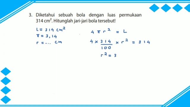 Luas Permukaan Bola - Asyik Mencoba hal. 126-127 Senang Belajar Matematika kelas 6 Bab 3 смотреть онлайн