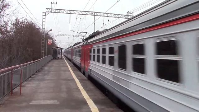 ЭД4М-0450, платформа Хлебниково смотреть онлайн