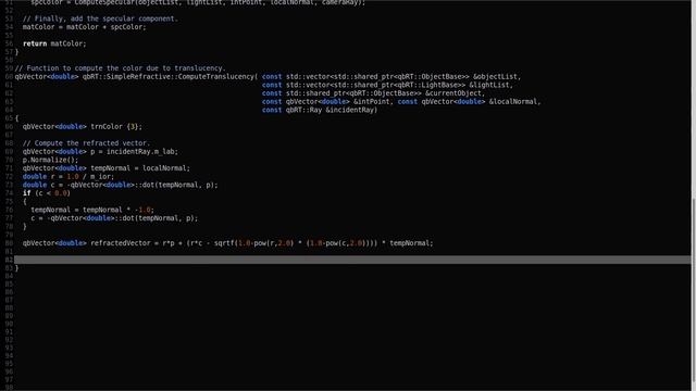 Ray tracing [C++ & SDL2] - Episode 10 - Refractive Materials смотреть онлайн