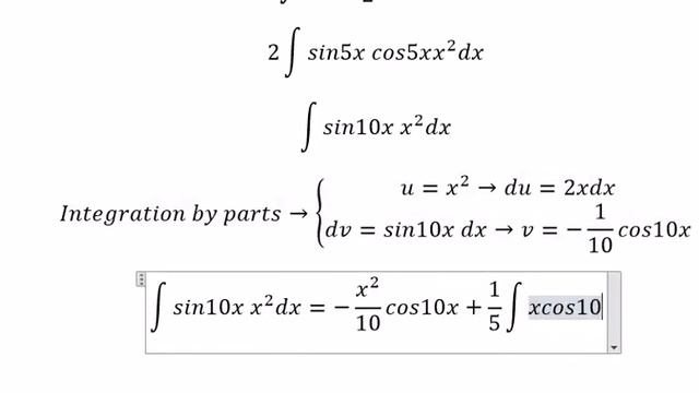 Calculus Help: Integral of 4(sin5x cos5x )/(cos^2x+sin^2x+csc^2x-cot^2x ) x^2 смотреть онлайн