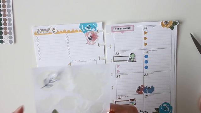 PLAN WITH ME Mini Happy Planner Dashboard Layout : Jan 21-27, 2019 смотреть онлайн