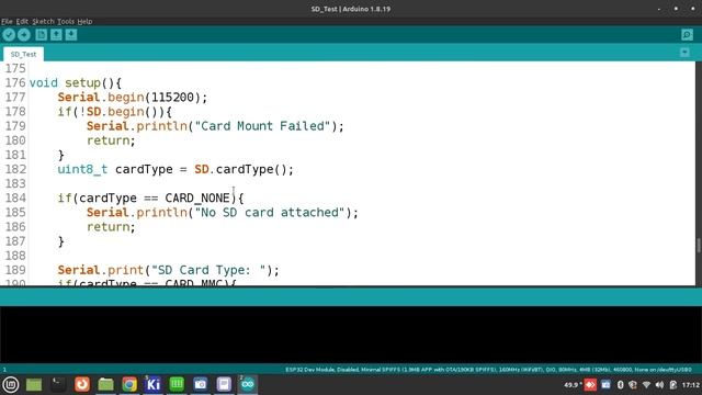 Akses SD Card with ESP32 смотреть онлайн
