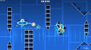 CRAB WAVE showcase // New collab by Eternal team // top 100 level // geometry dash 2.2