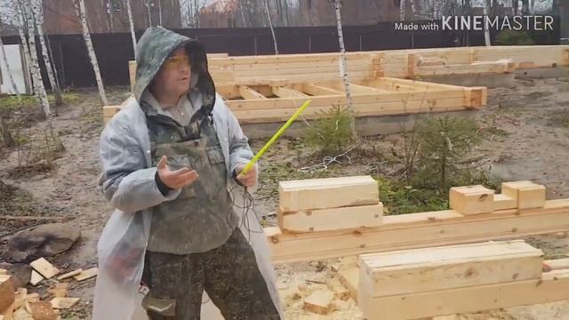 Как держат тепло дома из бруса смотреть онлайн