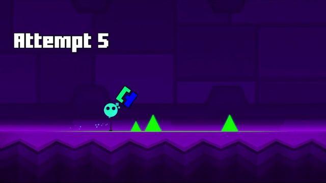 Geometry Dash (первое видео) смотреть онлайн